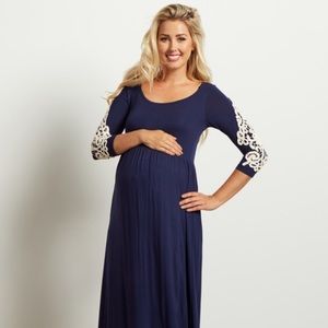 Pink blush Maternity dress